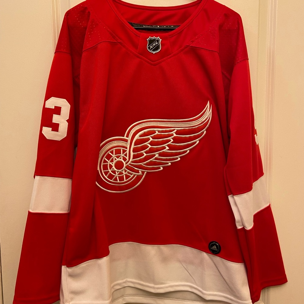 Detroit red wings hockey jersey
